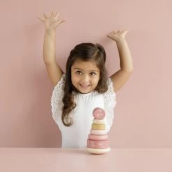 Ring Stapelturm Pink Von Little Dutch -Essen - Trinken Verkäufe hersteller little dutch ring stapelturm pink 6