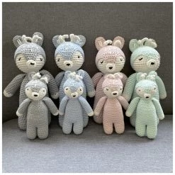 Maylily Baby-Deer Hirsch Rosa Gehäkelt -Essen - Trinken Verkäufe hersteller maylily baby deer hirsch rosa gehaekelt 4