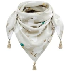 Maylily Bambus-Quasten-Schal Enten