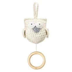 Häkel Spieluhr Eule - Beige (Twinkle Twinkle Little Star) Von Maylily