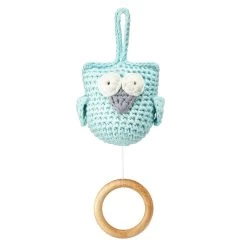 Häkel Spieluhr Eule - Mint (Twinkle Twinkle Little Star) Von Maylily