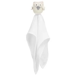 Kuscheltuch Eule Beige Von Maylily