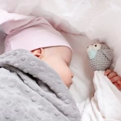 Kuscheltuch XL Eule Grau Mit Mint 60cm Von Maylily -Essen - Trinken Verkäufe hersteller maylily kuscheltuch xl eule grau mit mint 60 cm 3