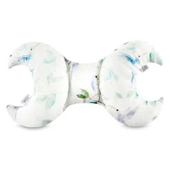 Lagerungskissen Bambus Vögel - Blau Von Maylily