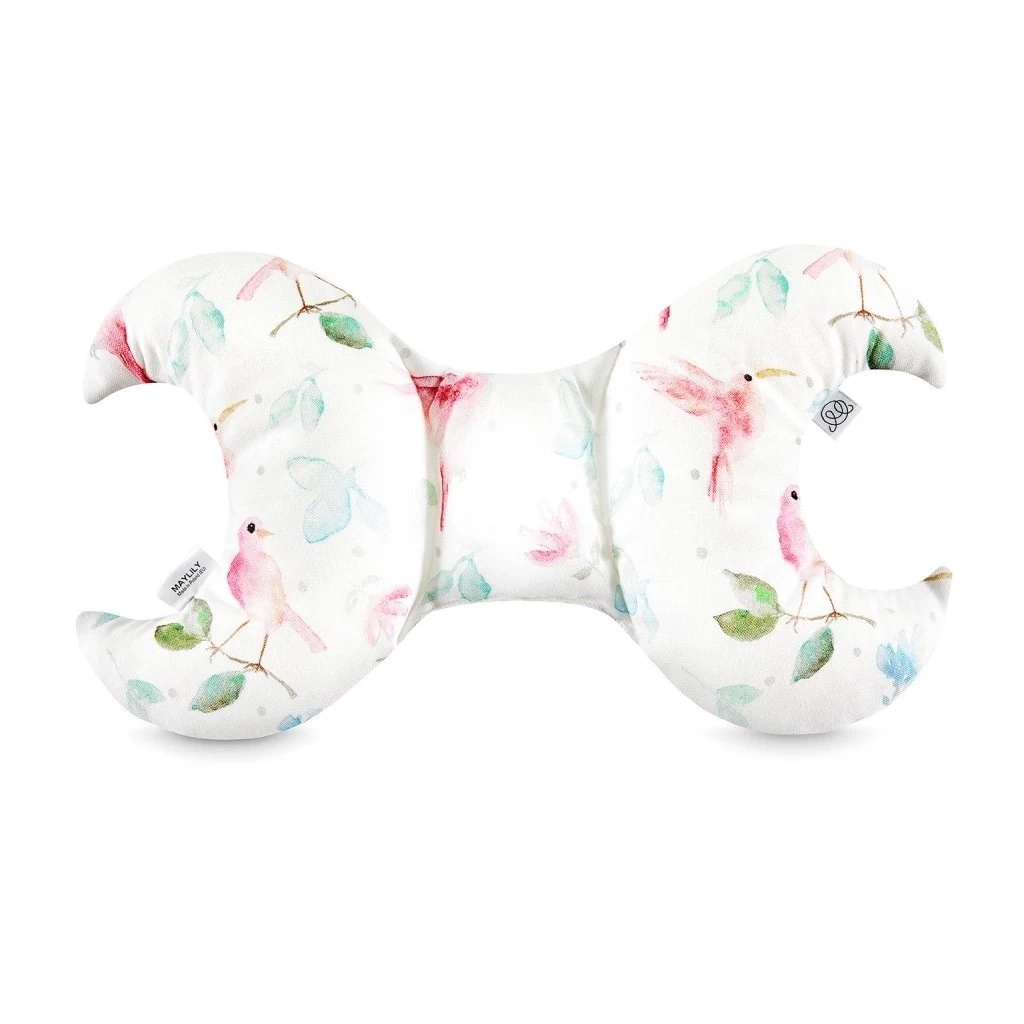 Lagerungskissen Bambus Vögel - Rosa Von Maylily 3 Lagerungskissen Bambus Vögel - Rosa Von Maylily