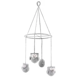 Mobile Eulen - Grau Von Maylily