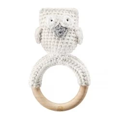 Rassel Eule Weiß Von Maylily