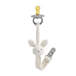 Schnullerkette Hase Creme Von Maylily