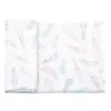 Swaddle, Mulltuch - Federn Bunt 70x70cm Bambus & Baumwolle Von Maylily -Essen - Trinken Verkäufe hersteller maylily swaddle mulltuch federn bunt 70 x 70 cm bambus baumwolle