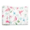 Swaddle, Mulltuch - Vögel Rosa 70x70cm Bambus & Baumwolle Von Maylily -Essen - Trinken Verkäufe hersteller maylily swaddle mulltuch voegel rosa 70 x 70 cm bambus baumwolle