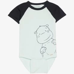Minymo Baby-Body Nilpferd