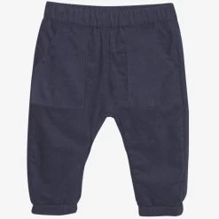 Minymo Baby-Cord-Hose Blau