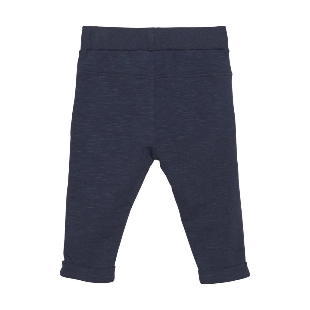 Minymo Baby-Jungen Sweat-Hose Blau Mit Knöpfen 4 Minymo Baby-Jungen Sweat-Hose Blau Mit Knöpfen – Bild 2