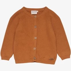 Baby-Strickjacke Aus Bio-Baumwolle Brown Sugar Von MINYMO