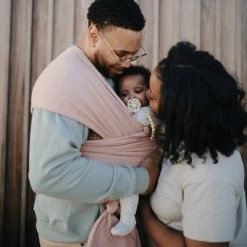 Mushie Baby-Tragetuch Blush -Essen - Trinken Verkäufe hersteller mushie baby tragetuch blush 3