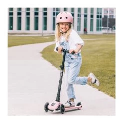Kinder-Roller Highwaykick 3 LED Rosa Von Scoot And Ride