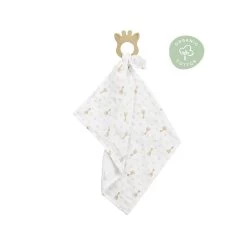 So Pure Schmusetuch Mit Kautschuk-Beißring Von Sophie La Girafe