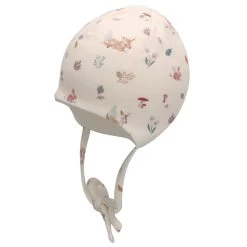 Sterntaler Beanie Mütze Aus Jersey Mit Druck Rehkitz Ecru