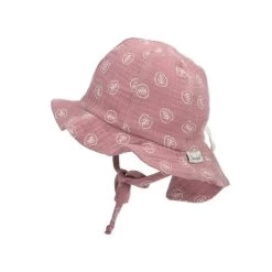 Kinder-Sommer-Mütze Violet Blätter Von Sterntaler