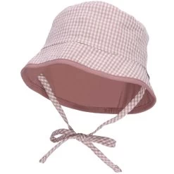 Sterntaler Wende-Fischerhut Baby Vichy-Karo Rosa