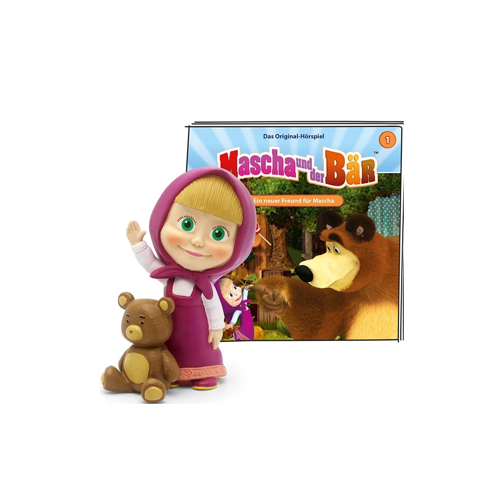 TONIES Tonie-Figur Mascha Und Der Bär Ein Neuer Freund Für Mascha 3 TONIES Tonie-Figur Mascha Und Der Bär Ein Neuer Freund Für Mascha