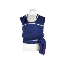 With A Touch Of Rose Tragetuch Blau Natur