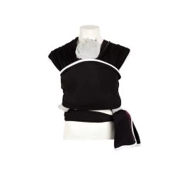 With A Touch Of Rose Tragetuch Schwarz Weiß