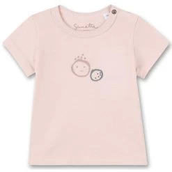 Sanetta Kinder-T-Shirt Rosa Smiley